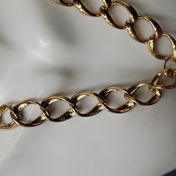 victorian buckle chain necklace N3518 - Picture 2 of 3